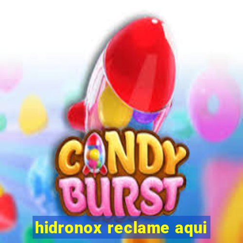 hidronox reclame aqui